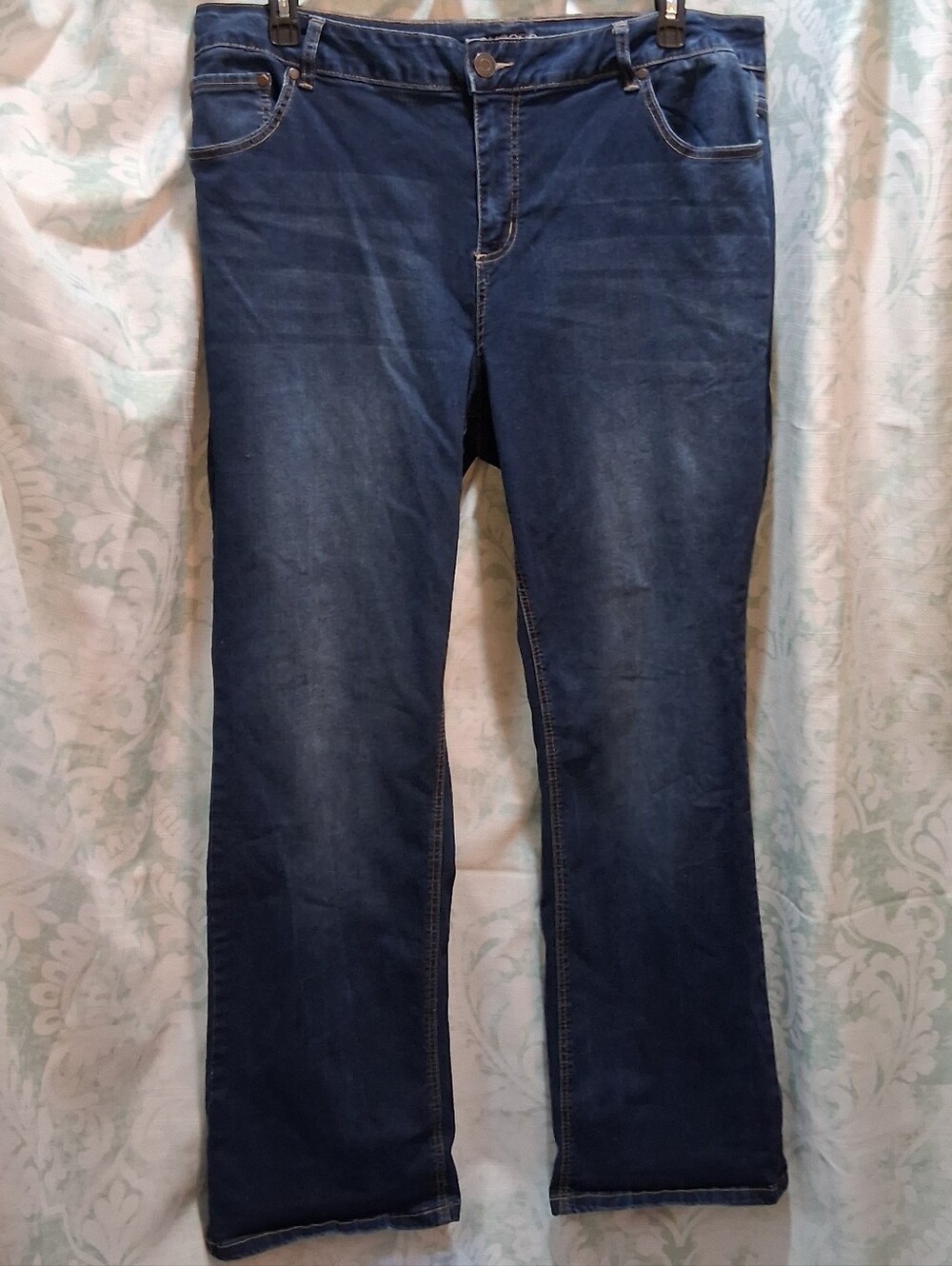 NWOT Maurices Curvy Bootleg Dark Wash Jeans Womens Size 22 Regular